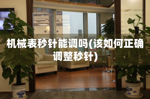 機(jī)械表秒針能調(diào)嗎(該如何正確調(diào)整秒針)