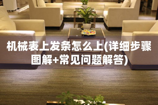 機(jī)械表上發(fā)條怎么上(詳細(xì)步驟圖解+常見問題解答)