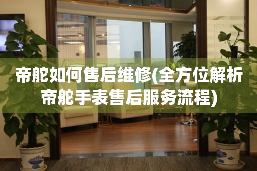 帝舵如何售后維修(全方位解析帝舵手表售后服務(wù)流程)
