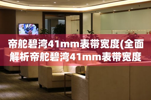 帝舵碧灣41mm表帶寬度(全面解析帝舵碧灣41mm表帶寬度，適合哪些手腕)