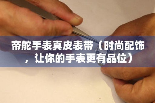 帝舵手表真皮表帶（時(shí)尚配飾，讓你的手表更有品位）