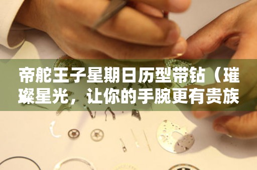 帝舵王子星期日歷型帶鉆（璀璨星光，讓你的手腕更有貴族氣息）
