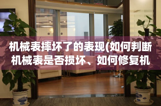 機(jī)械表摔壞了的表現(xiàn)(如何判斷機(jī)械表是否損壞、如何修復(fù)機(jī)械表)
