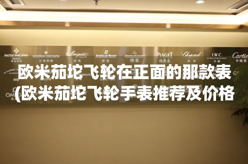 歐米茄坨飛輪在正面的那款表(歐米茄坨飛輪手表推薦及價(jià)格介紹)。