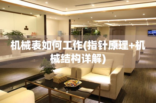 機(jī)械表如何工作(指針原理+機(jī)械結(jié)構(gòu)詳解)
