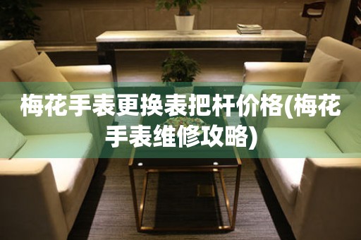 梅花手表更換表把桿價(jià)格(梅花手表維修攻略)