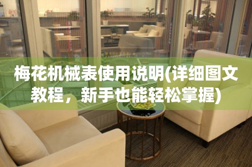 梅花機(jī)械表使用說(shuō)明(詳細(xì)圖文教程，新手也能輕松掌握)