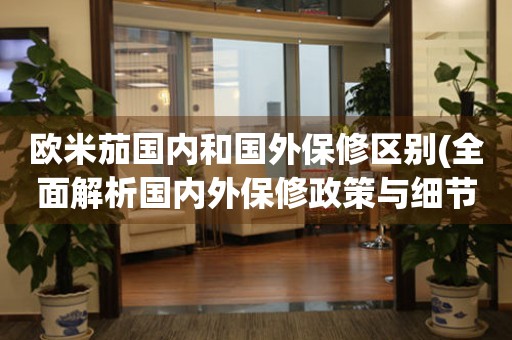 歐米茄國內(nèi)和國外保修區(qū)別(全面解析國內(nèi)外保修政策與細(xì)節(jié))