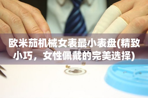 歐米茄機械女表最小表盤(精致小巧，女性佩戴的完美選擇)