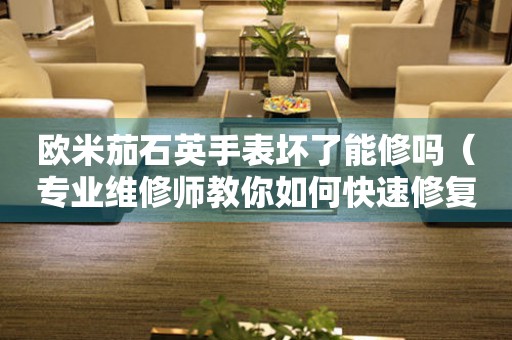 歐米茄石英手表壞了能修嗎（專業(yè)維修師教你如何快速修復(fù)）