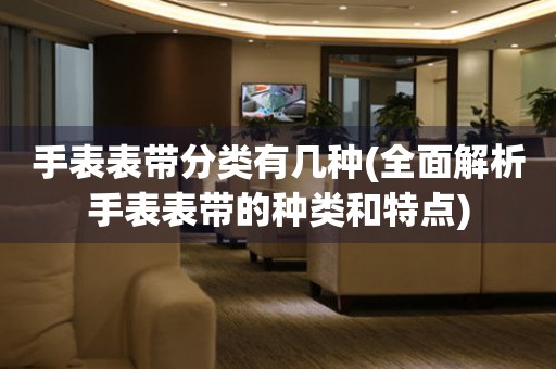 手表表帶分類有幾種(全面解析手表表帶的種類和特點(diǎn))