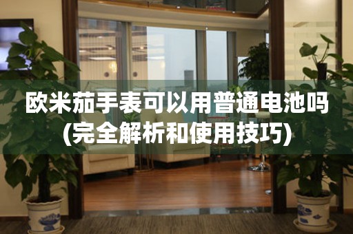 歐米茄手表可以用普通電池嗎(完全解析和使用技巧)