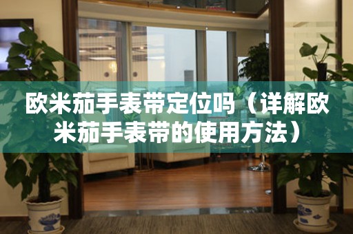 歐米茄手表帶定位嗎（詳解歐米茄手表帶的使用方法）