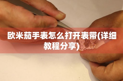 歐米茄手表怎么打開表帶(詳細(xì)教程分享)