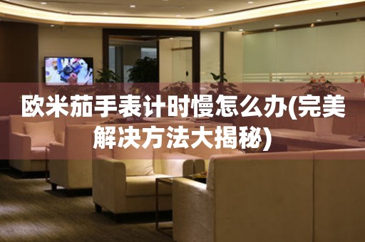 歐米茄手表計(jì)時慢怎么辦(完美解決方法大揭秘)