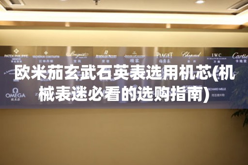 歐米茄玄武石英表選用機(jī)芯(機(jī)械表迷必看的選購(gòu)指南)