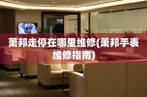 蕭邦走停在哪里維修(蕭邦手表維修指南)
