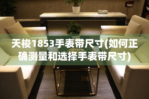 天梭1853手表帶尺寸(如何正確測量和選擇手表帶尺寸)