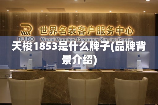 天梭1853是什么牌子(品牌背景介紹)