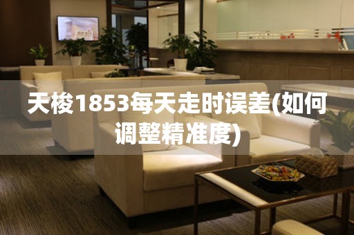 天梭1853每天走時(shí)誤差(如何調(diào)整精準(zhǔn)度)
