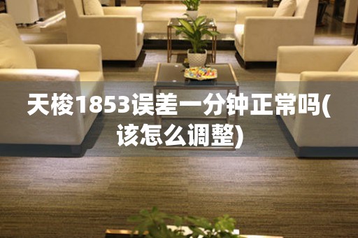 天梭1853誤差一分鐘正常嗎(該怎么調(diào)整)