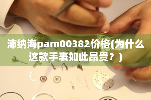 沛納海pam00382價格(為什么這款手表如此昂貴？)
