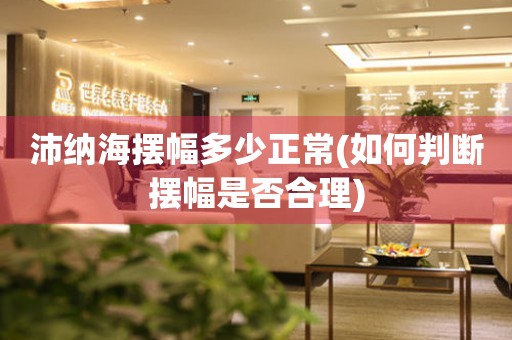 沛納海擺幅多少正常(如何判斷擺幅是否合理)