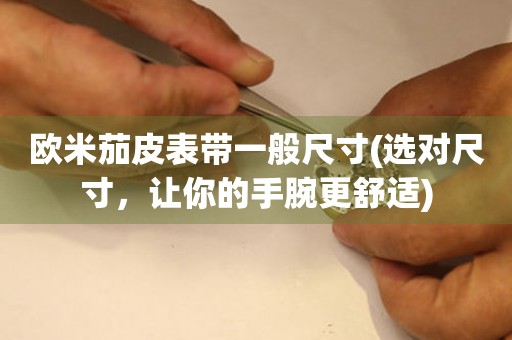 歐米茄皮表帶一般尺寸(選對尺寸，讓你的手腕更舒適)