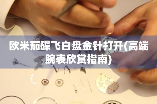 歐米茄碟飛白盤金針打開(高端腕表欣賞指南)