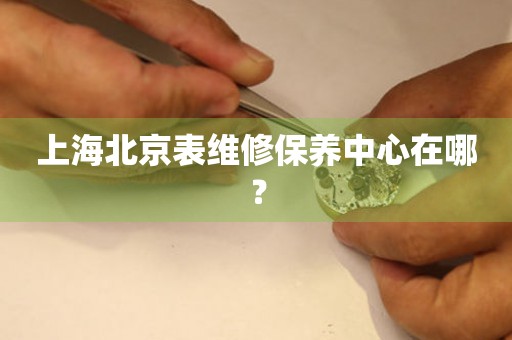 上海北京表維修保養(yǎng)中心在哪？