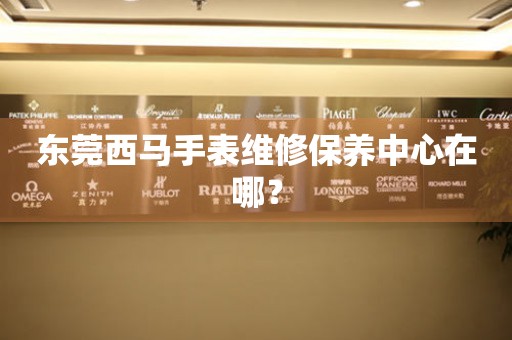 東莞西馬手表維修保養(yǎng)中心在哪？