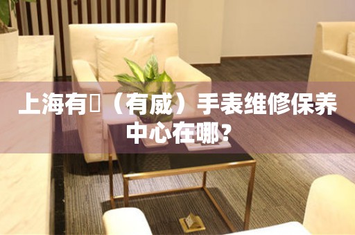 上海有喴（有威）手表維修保養(yǎng)中心在哪？