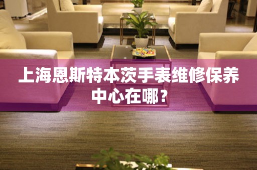 上海恩斯特本茨手表維修保養(yǎng)中心在哪？