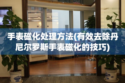 手表磁化處理方法(有效去除丹尼爾羅斯手表磁化的技巧)