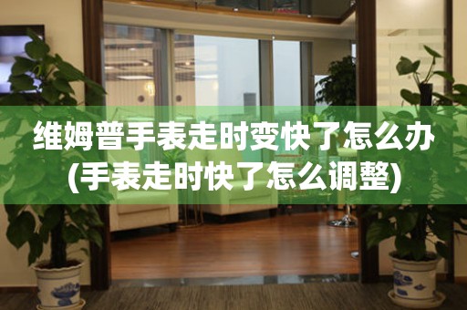 維姆普手表走時變快了怎么辦(手表走時快了怎么調(diào)整)
