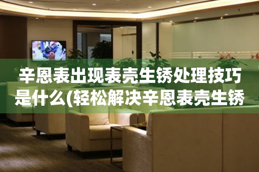 辛恩表出現(xiàn)表殼生銹處理技巧是什么(輕松解決辛恩表殼生銹的小竅門(mén))