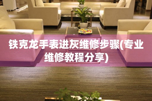 鐵克龍手表進(jìn)灰維修步驟(專業(yè)維修教程分享)