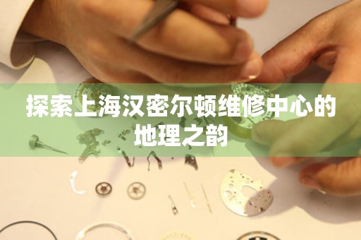 探索上海漢密爾頓維修中心的地理之韻