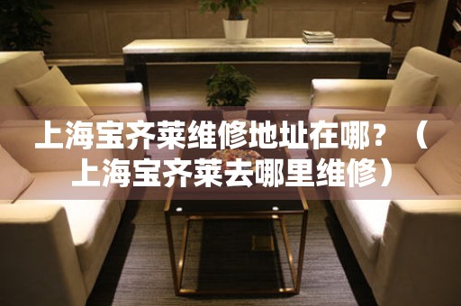 上海寶齊萊維修地址在哪？（上海寶齊萊去哪里維修）