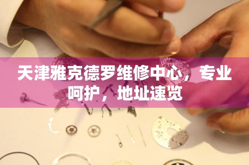 天津雅克德羅維修中心，專(zhuān)業(yè)呵護(hù)，地址速覽