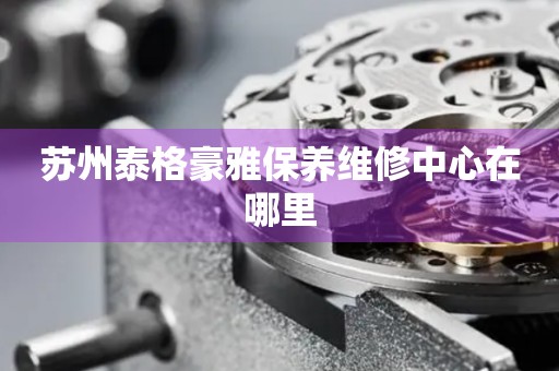 蘇州泰格豪雅保養(yǎng)維修中心在哪里