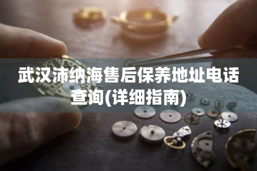 武漢沛納海售后保養(yǎng)地址電話查詢(詳細(xì)指南)