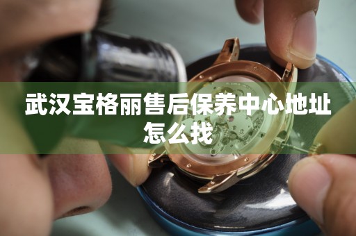 武漢寶格麗售后保養(yǎng)中心地址怎么找