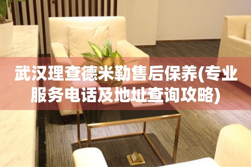 武漢理查德米勒售后保養(yǎng)(專業(yè)服務(wù)電話及地址查詢攻略)
