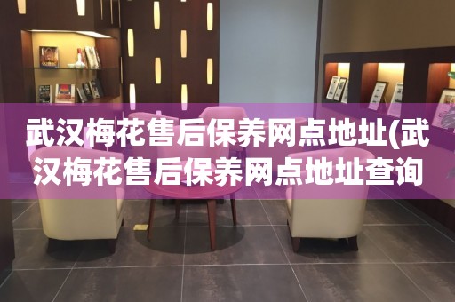 武漢梅花售后保養(yǎng)網(wǎng)點(diǎn)地址(武漢梅花售后保養(yǎng)網(wǎng)點(diǎn)地址查詢攻略)