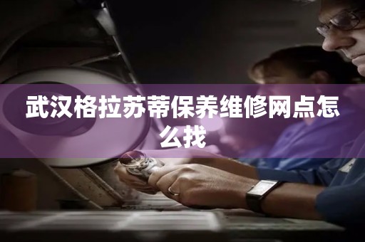 武漢格拉蘇蒂保養(yǎng)維修網(wǎng)點怎么找