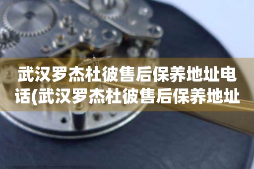 武漢羅杰杜彼售后保養(yǎng)地址電話(武漢羅杰杜彼售后保養(yǎng)地址電話查詢攻略)