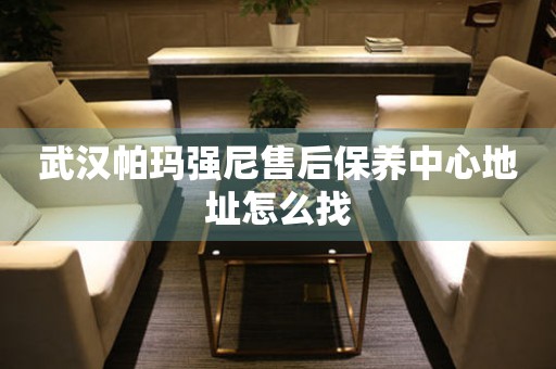 武漢帕瑪強(qiáng)尼售后保養(yǎng)中心地址怎么找