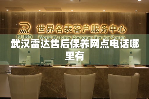 武漢雷達售后保養(yǎng)網點電話哪里有
