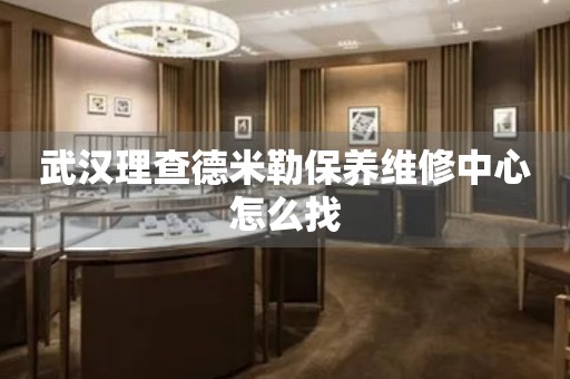 武漢理查德米勒保養(yǎng)維修中心怎么找